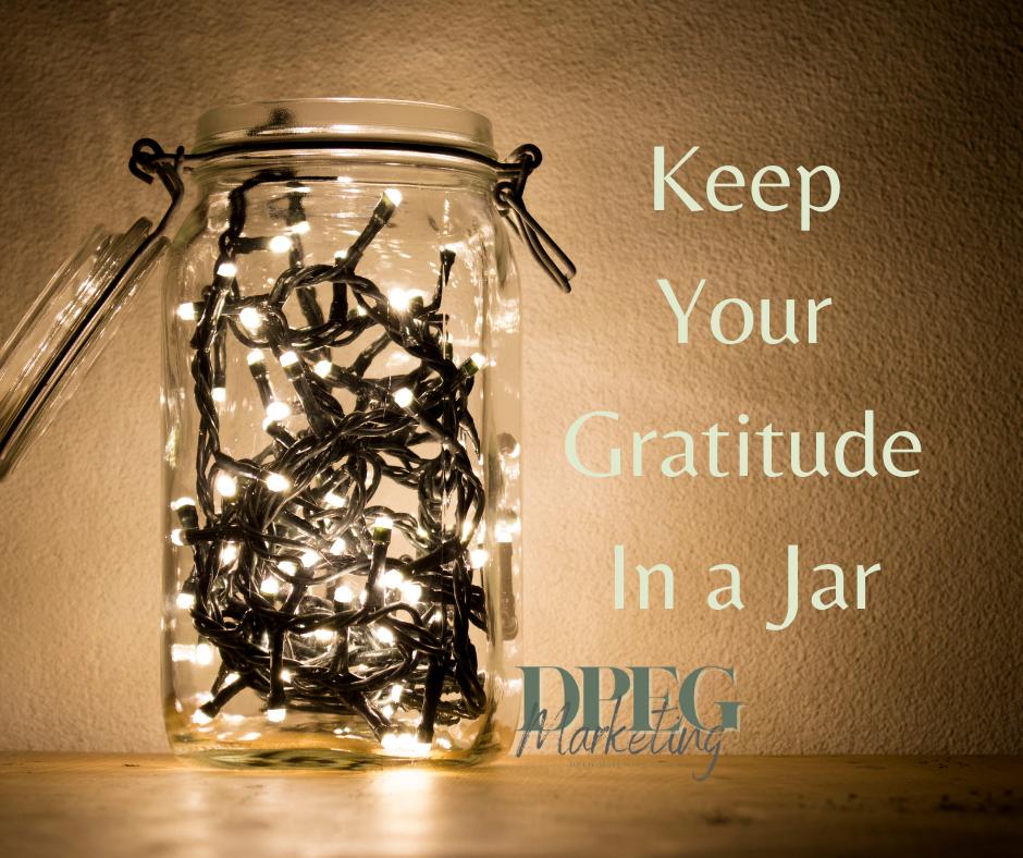 Keep Your Gratitude in a Jar