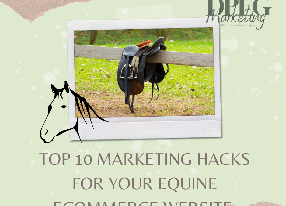 Top 10 Marketing Hacks for Your Equine eCommerce Website