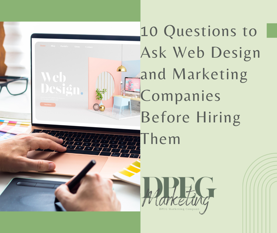 questions to ask your web design partner