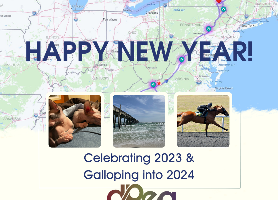 Happy New Year:  Celebrating 2023 & Galloping into 2024